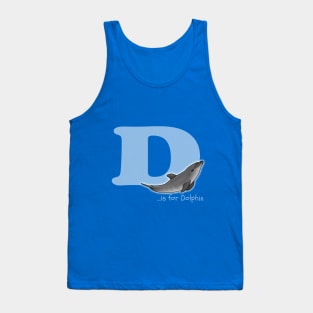 D is for Dolphin Tank Top